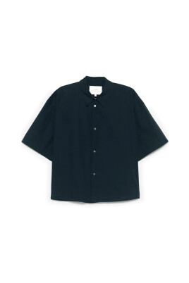 chemise-bleu-marine-col-classique