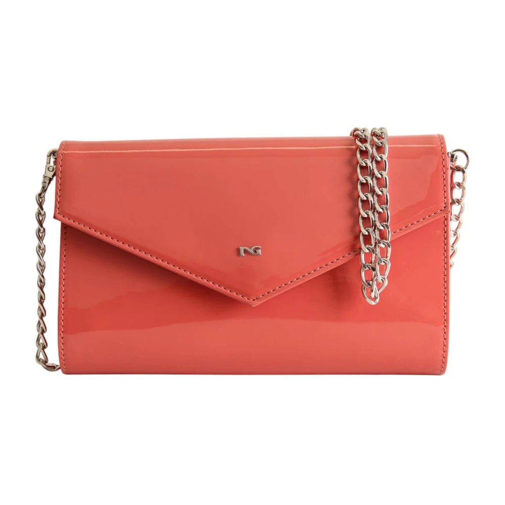Nerogiardini Red Crossbody Bag With Warmth - Female - Cross Body Bags - One Size - Bags