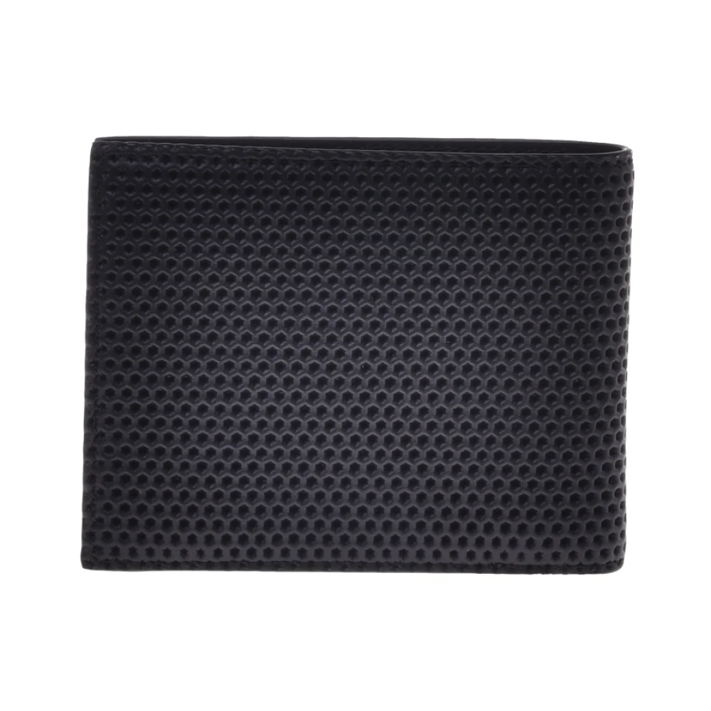 Baldinini Wallet in black speckled leather Black Heren