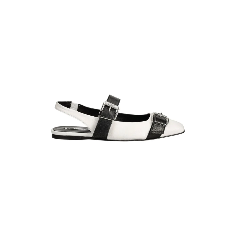 Karl Lagerfeld , Damen, Schuhe, Weiß, 38 Eu