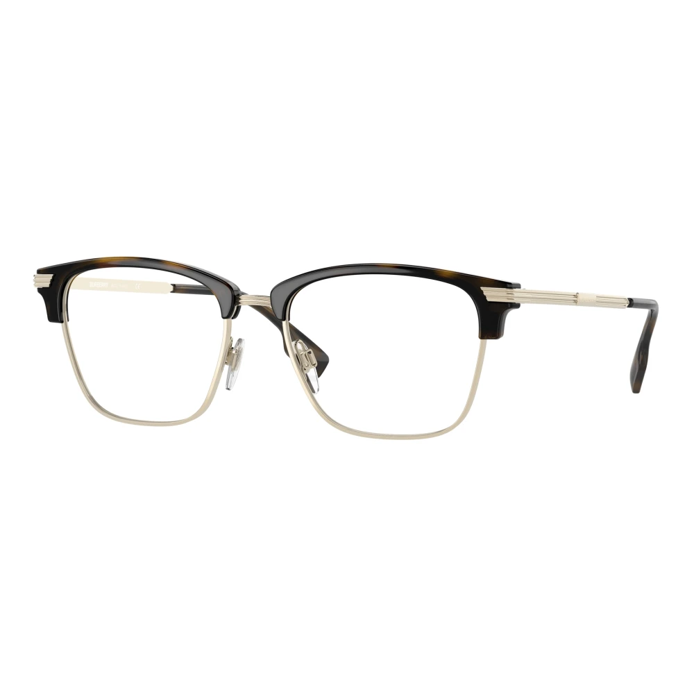 Burberry Men's Brown Stylish Eyeglasses In Black - Glasses - 53 Mm - Accessories