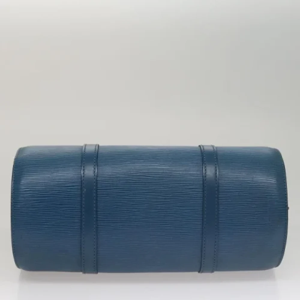 Louis Vuitton Vintage Pre-owned Leather handbags Blue Dames