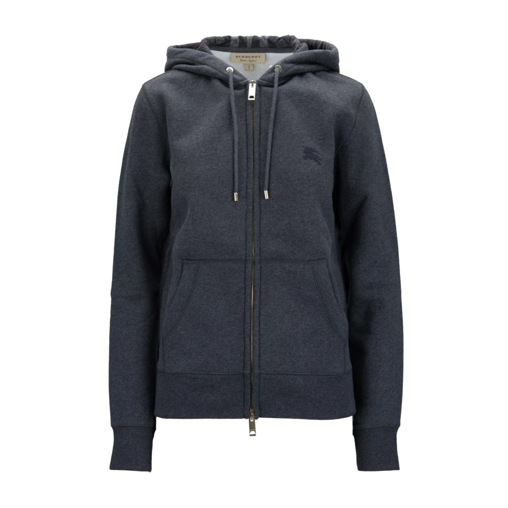 Burberry Hoodie met rits Gray Dames