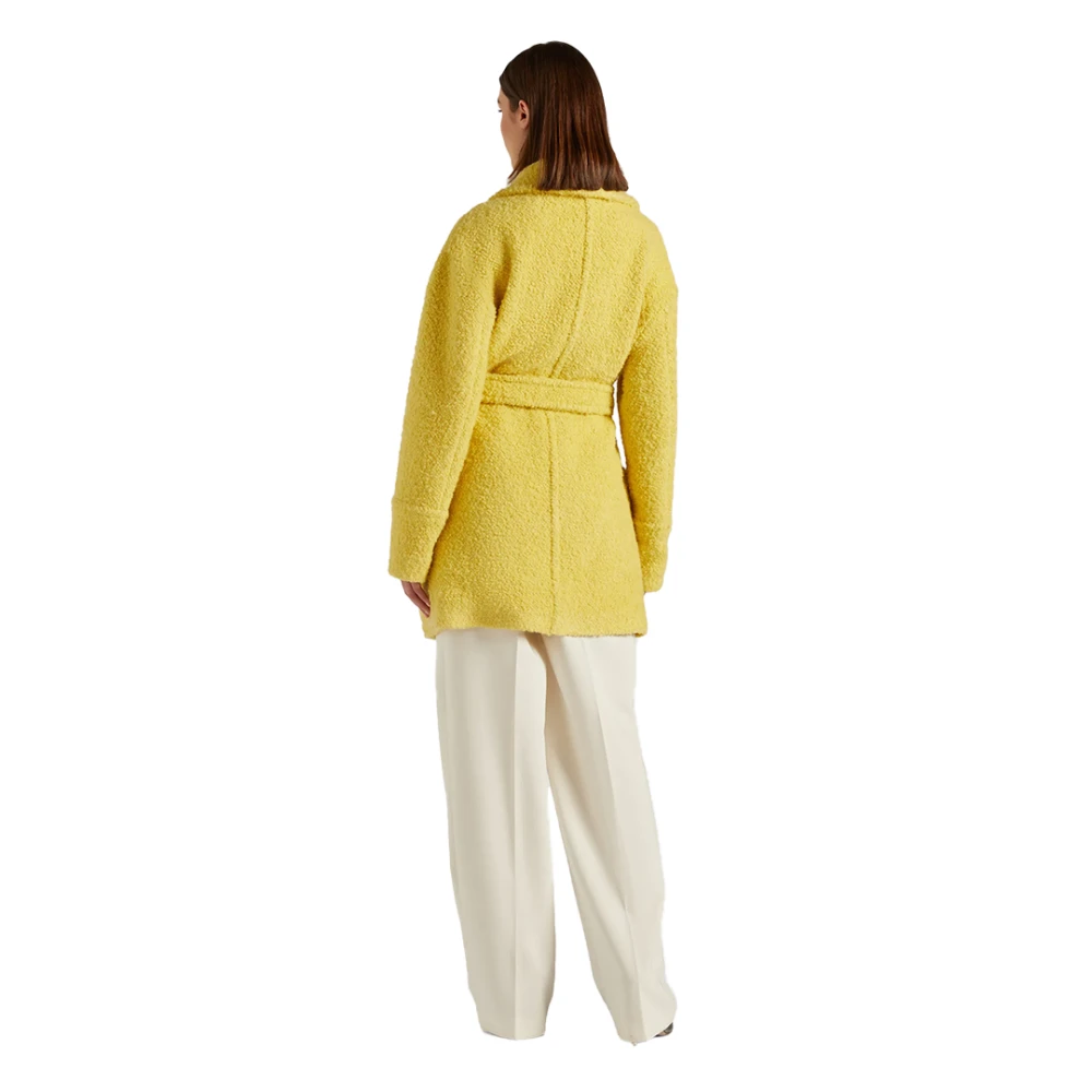 Genny Elegante wollen cabanjas Yellow Dames
