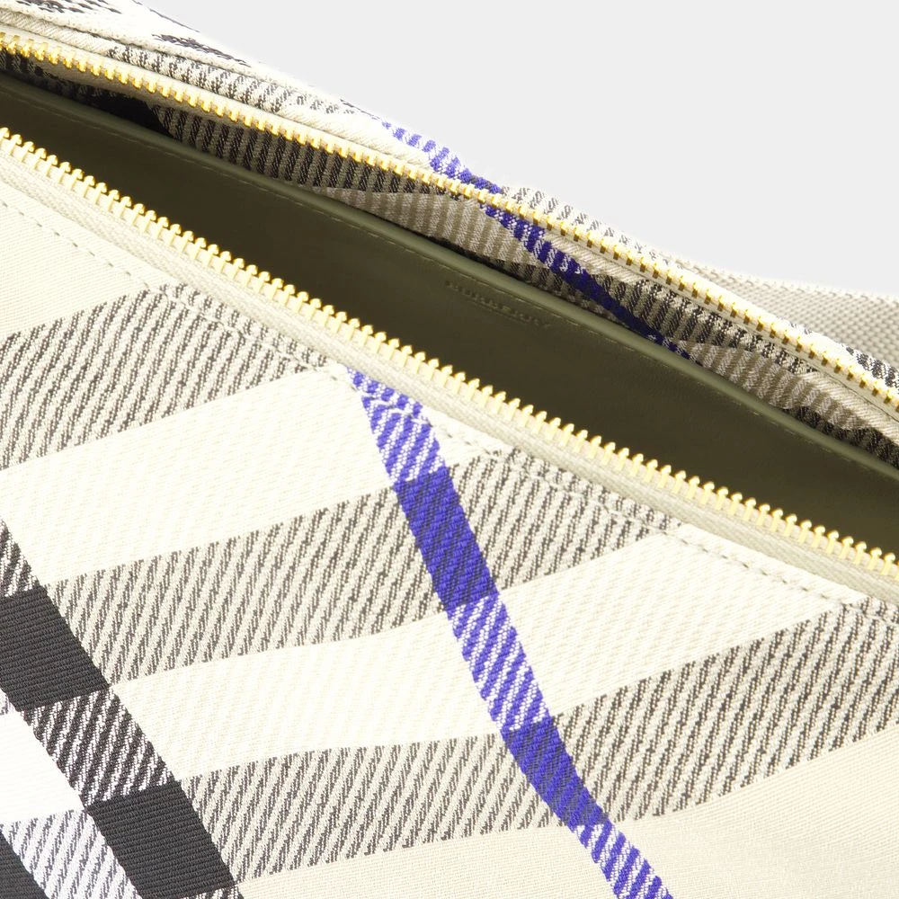 Burberry Neutrale Synthetische Messenger Tas met Schouderband Beige Dames