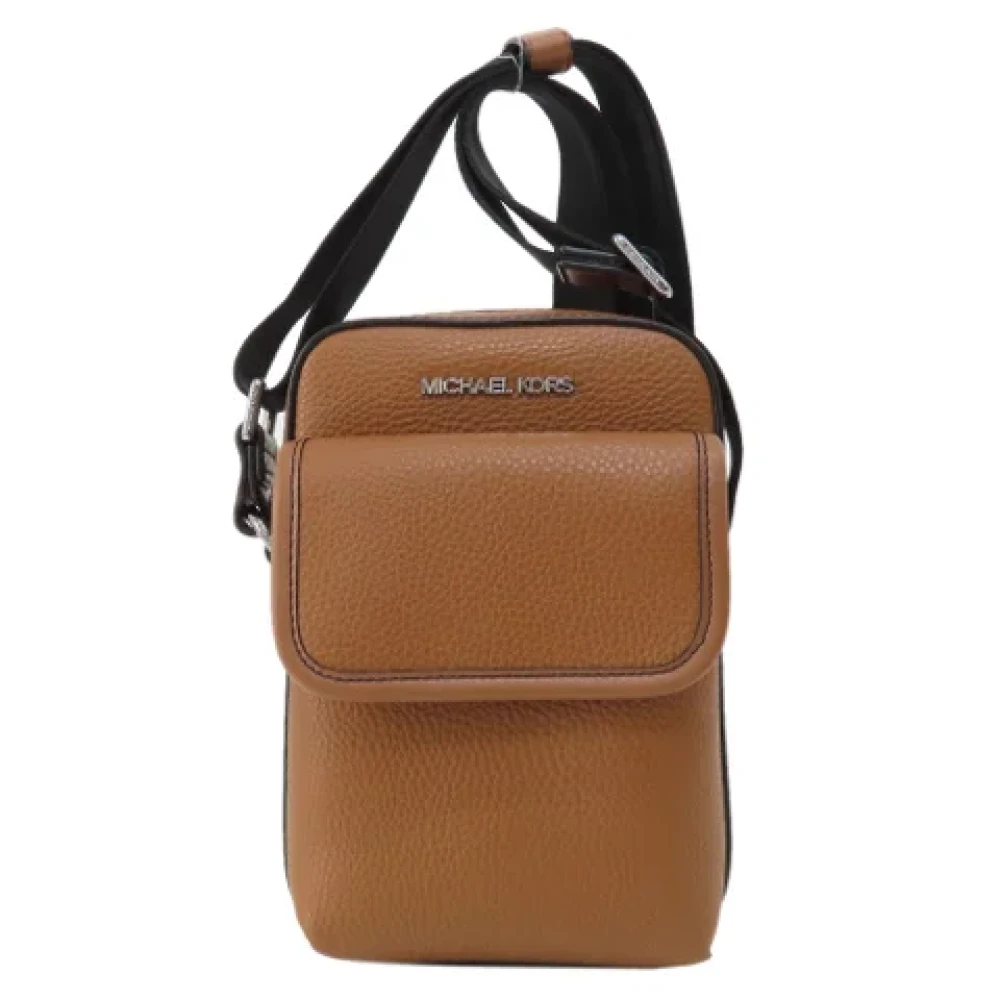 Michael Kors Pre-owned Leather shoulder-bags Brown Dames