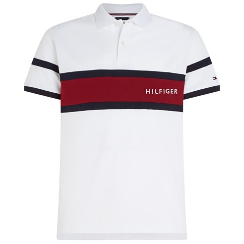 Witte polo discount tommy hilfiger heren