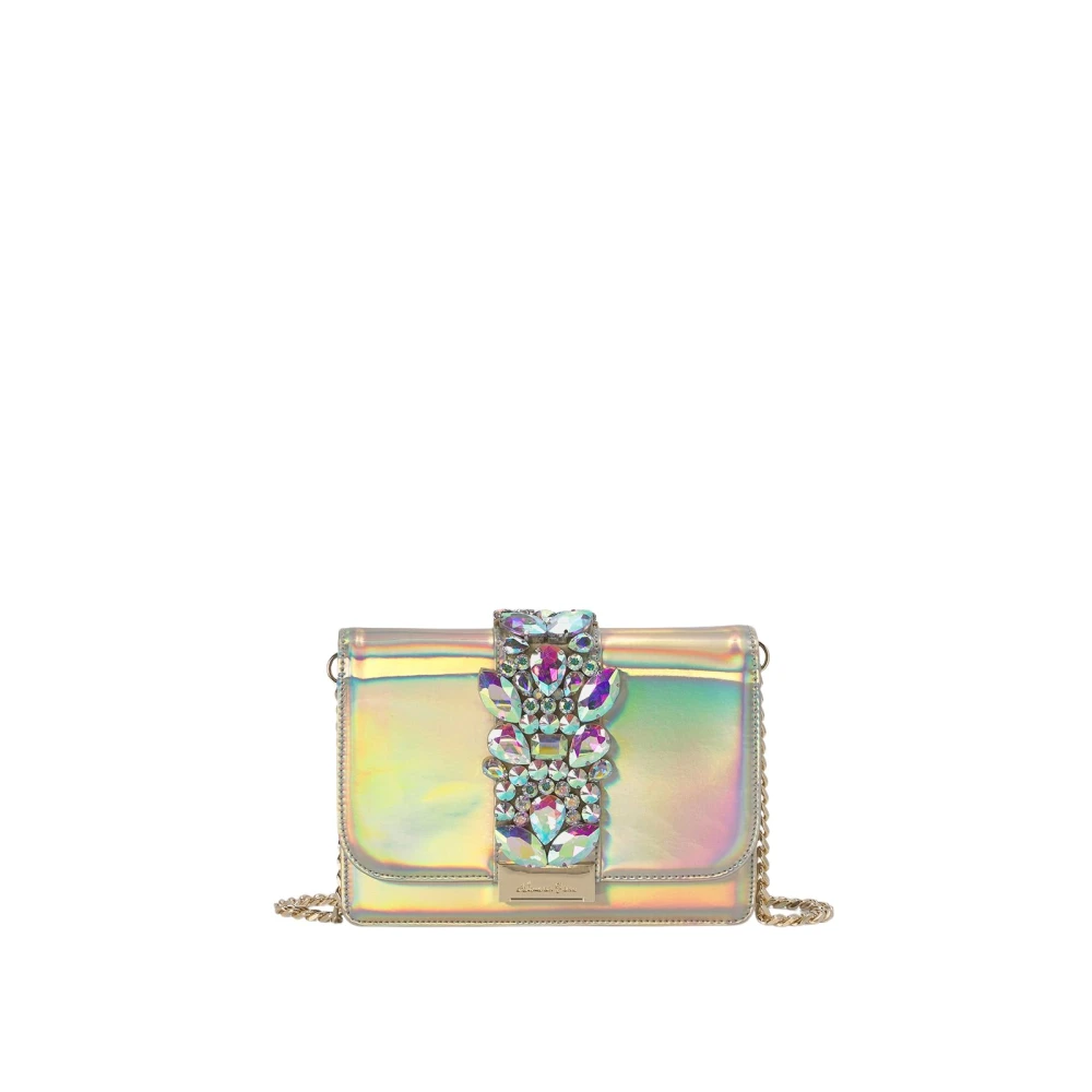 Alma en Pena Jewel Flap Schoudertas Yellow Dames