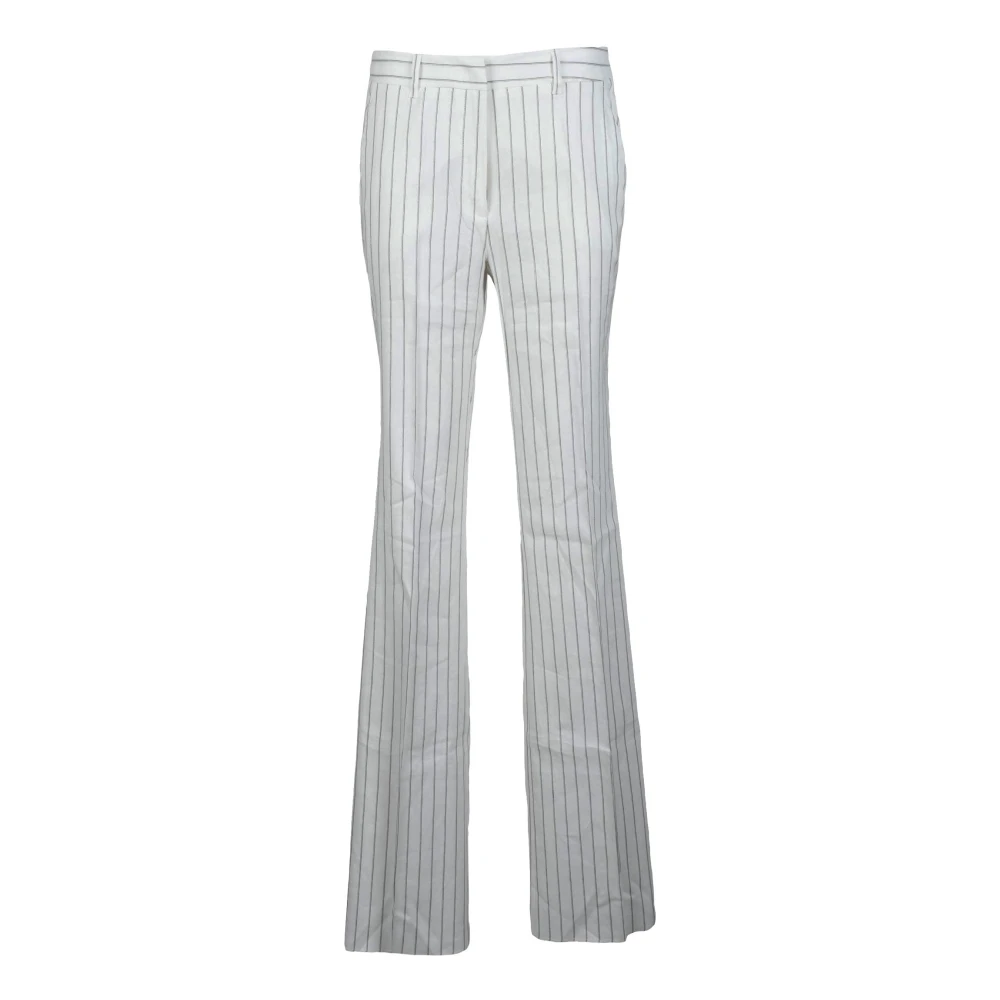 Marella Linnenmix Casual Broek White Dames