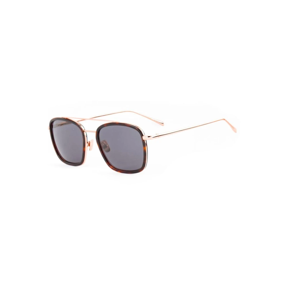 Belstaff Men's Titanium Sunglasses With Gradient Lenses