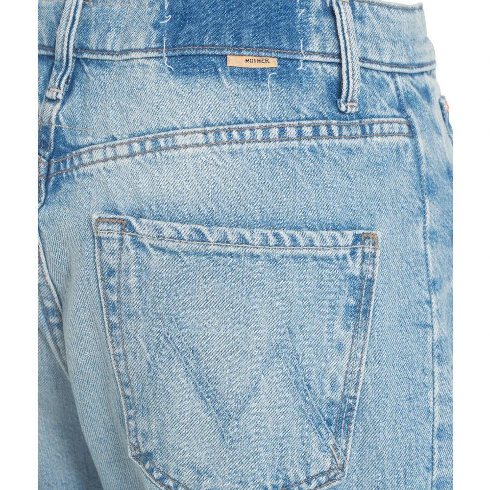 Mother Hoge taille jeans 'The Half-Pipe Ankle' Blue Dames