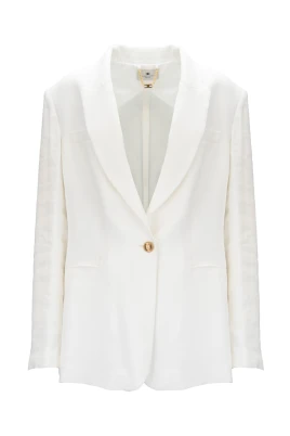 Guld Knapp Blazer