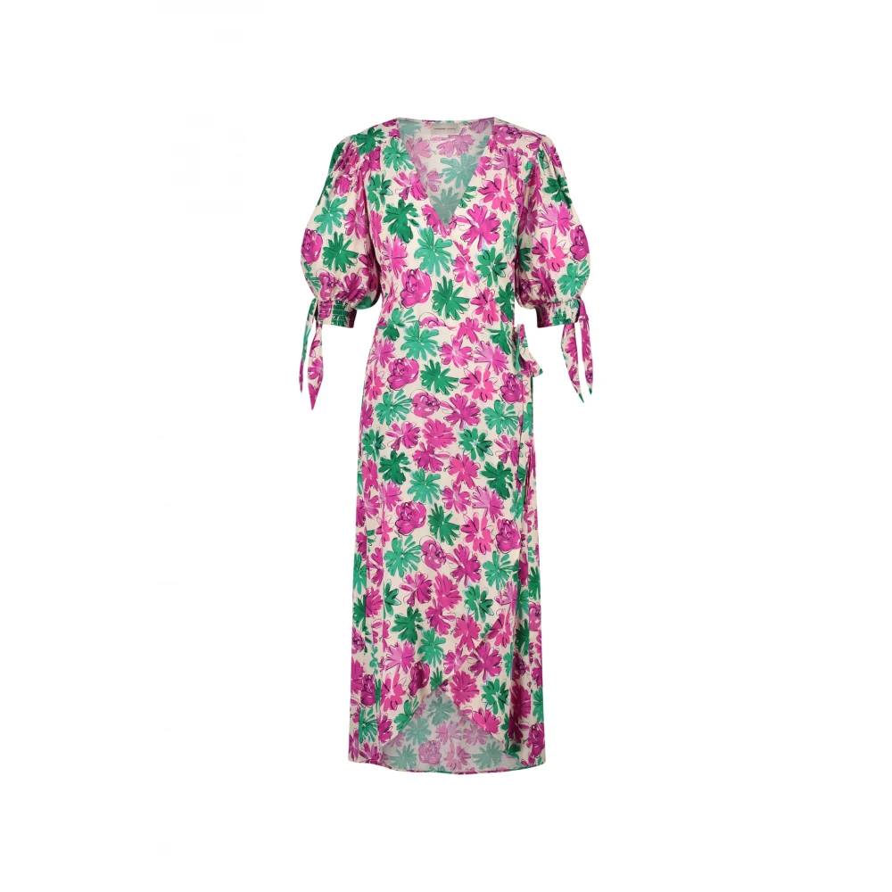 Fabienne Chapot Bloemen Wikkeljurk Multicolor Dames