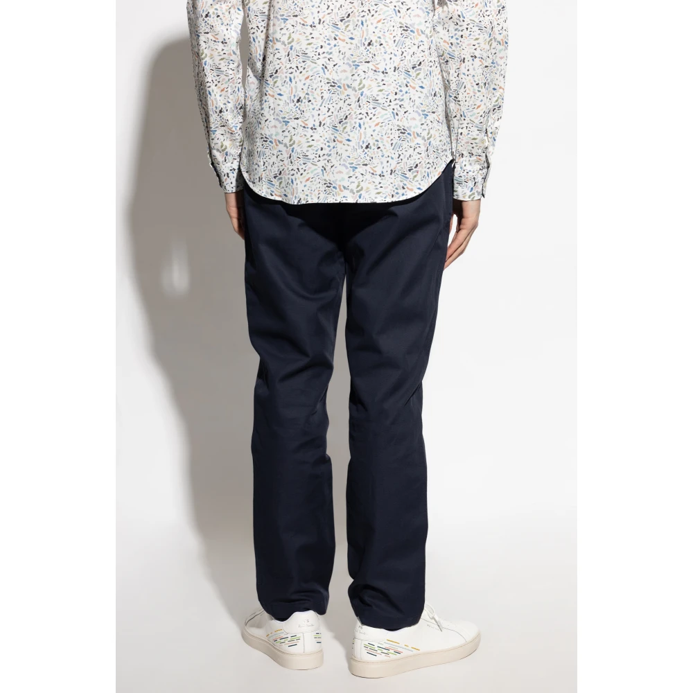 PS By Paul Smith Broek met toelopende pijpen Blue Heren