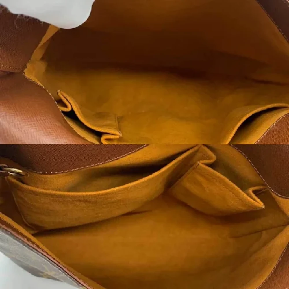 Louis Vuitton Vintage Pre-owned Canvas shoulder-bags Brown Heren