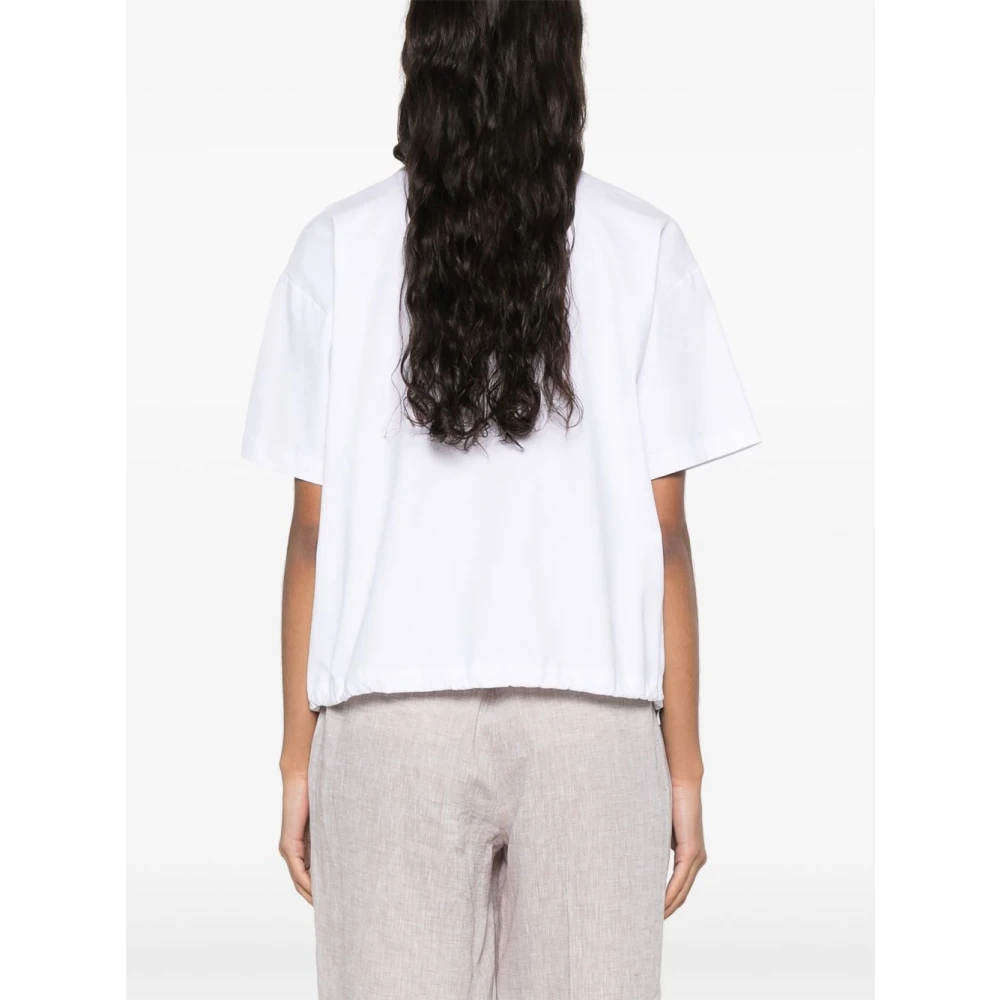 PESERICO Wit T-shirt en Polo Combo White Dames