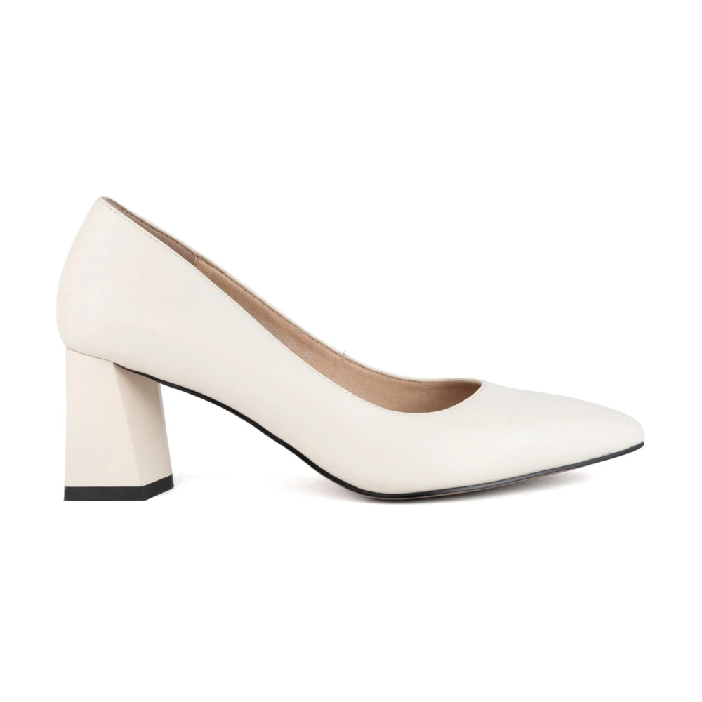 Santino Milano Beige Pumps, Female, 7 Uk, Elegant Closed Pump