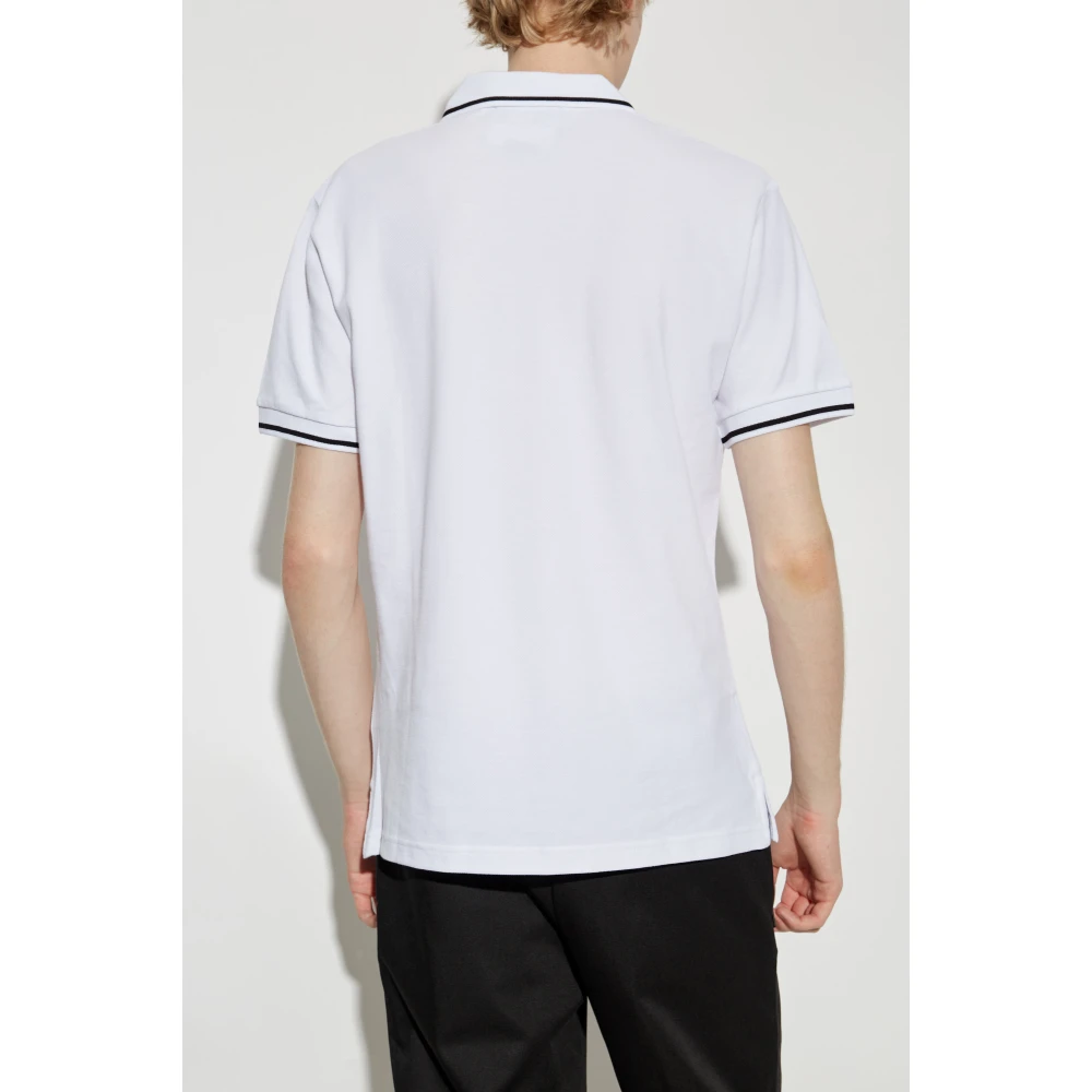 Versace Jeans Couture Polo met logo White Heren