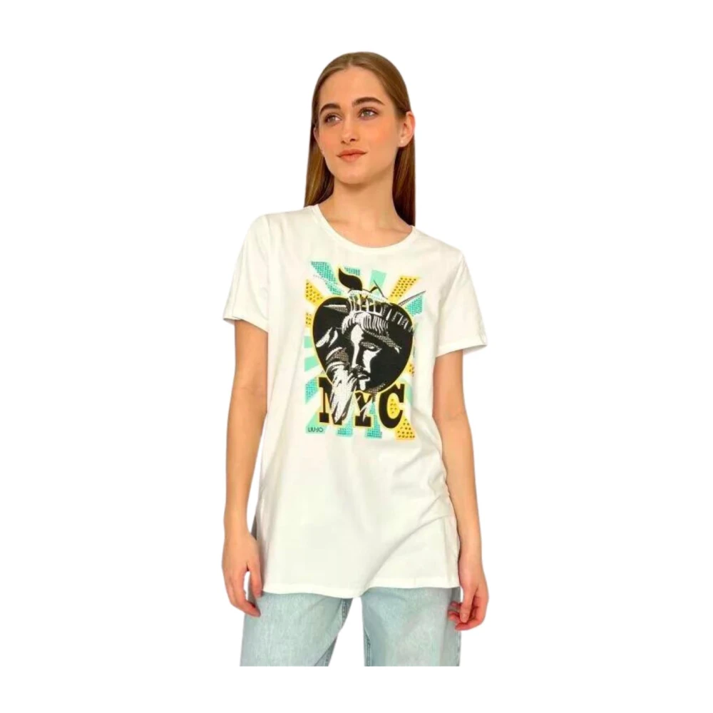 Liu Jo Damen Multicolor Oberteile, Mehrfarbig, Xsgröße: