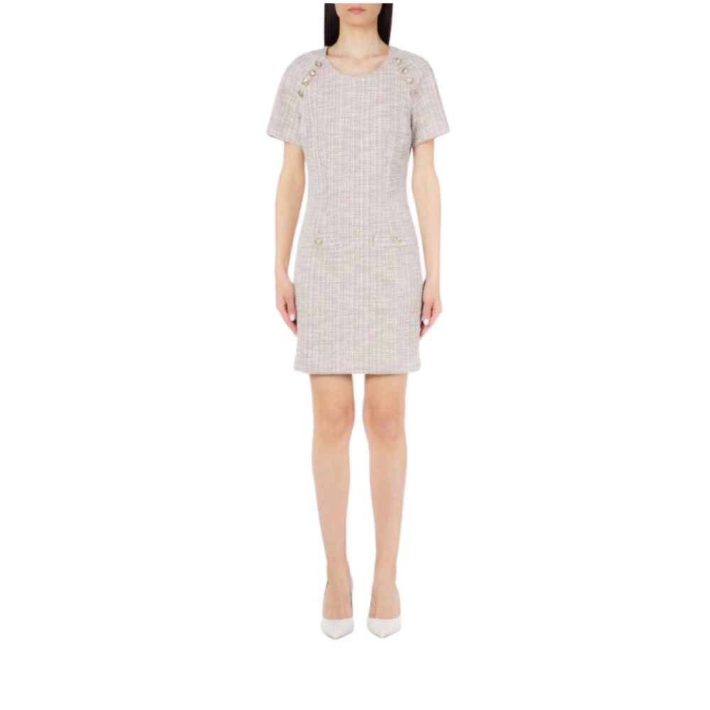 Liu Jo Damen Multicolor Kleider, Mehrfarbig, Xlgröße: