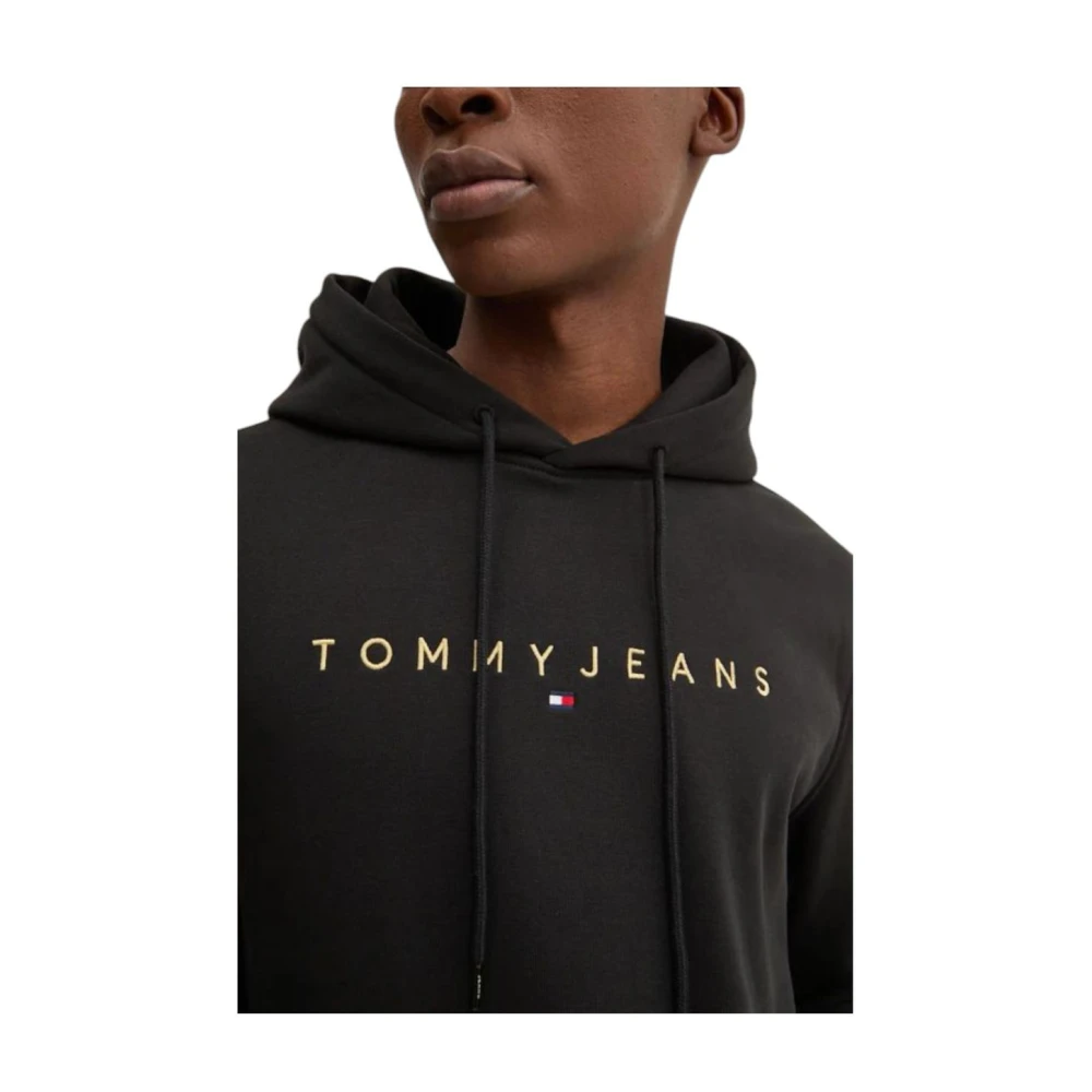 Tommy Jeans Hoodie Sweater Black Heren