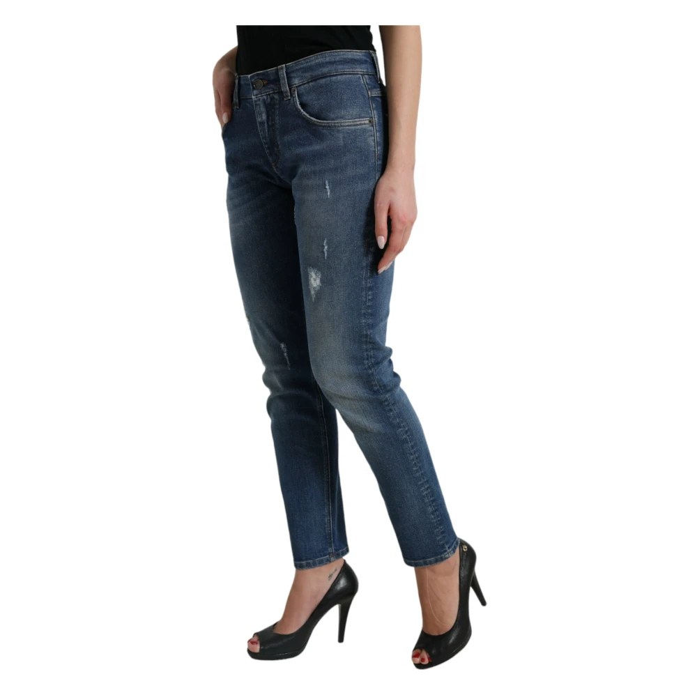 Dolce & Gabbana Slim-fit Jeans Blue Dames