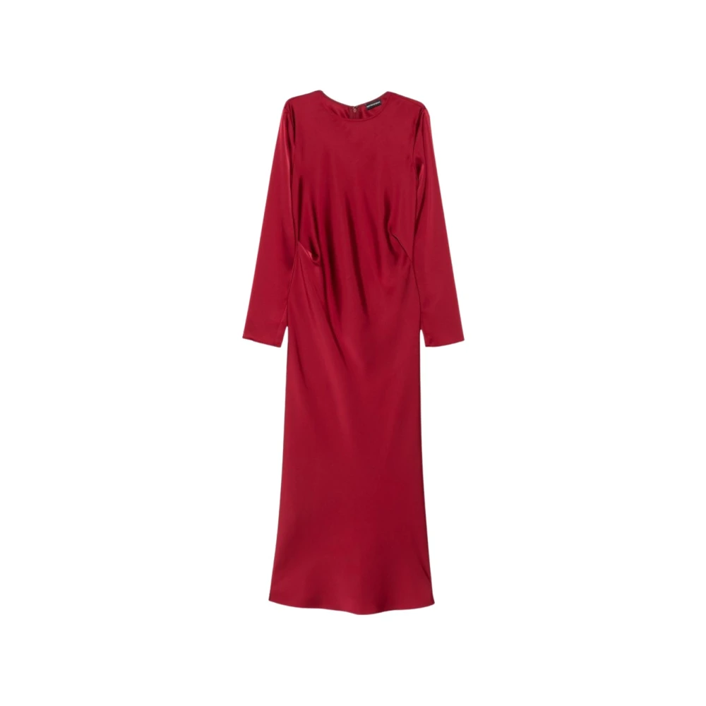 Emporio Armani Donna Rosso Abiti, Xs, New,