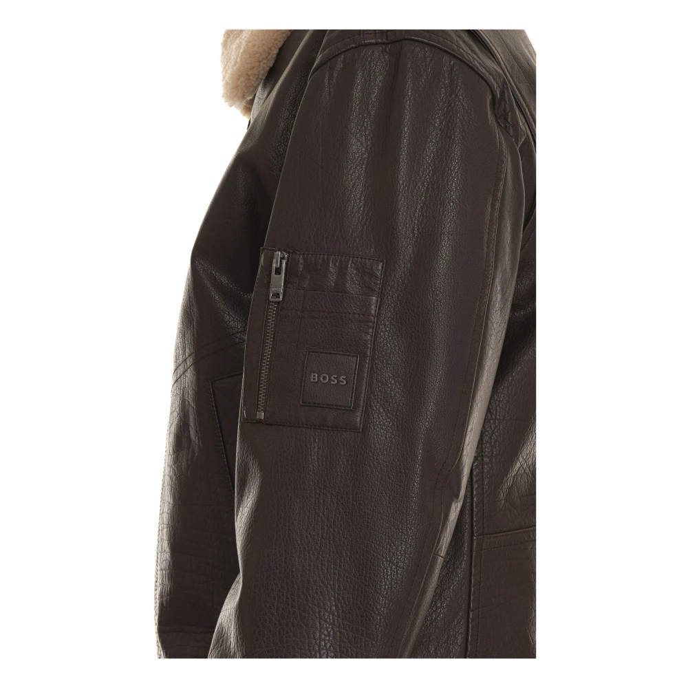 Boss Pufferjas Brown Heren