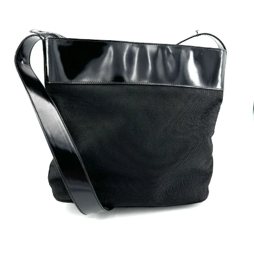 Celine Vintage Pre-owned Nylon celine-bags Black Dames