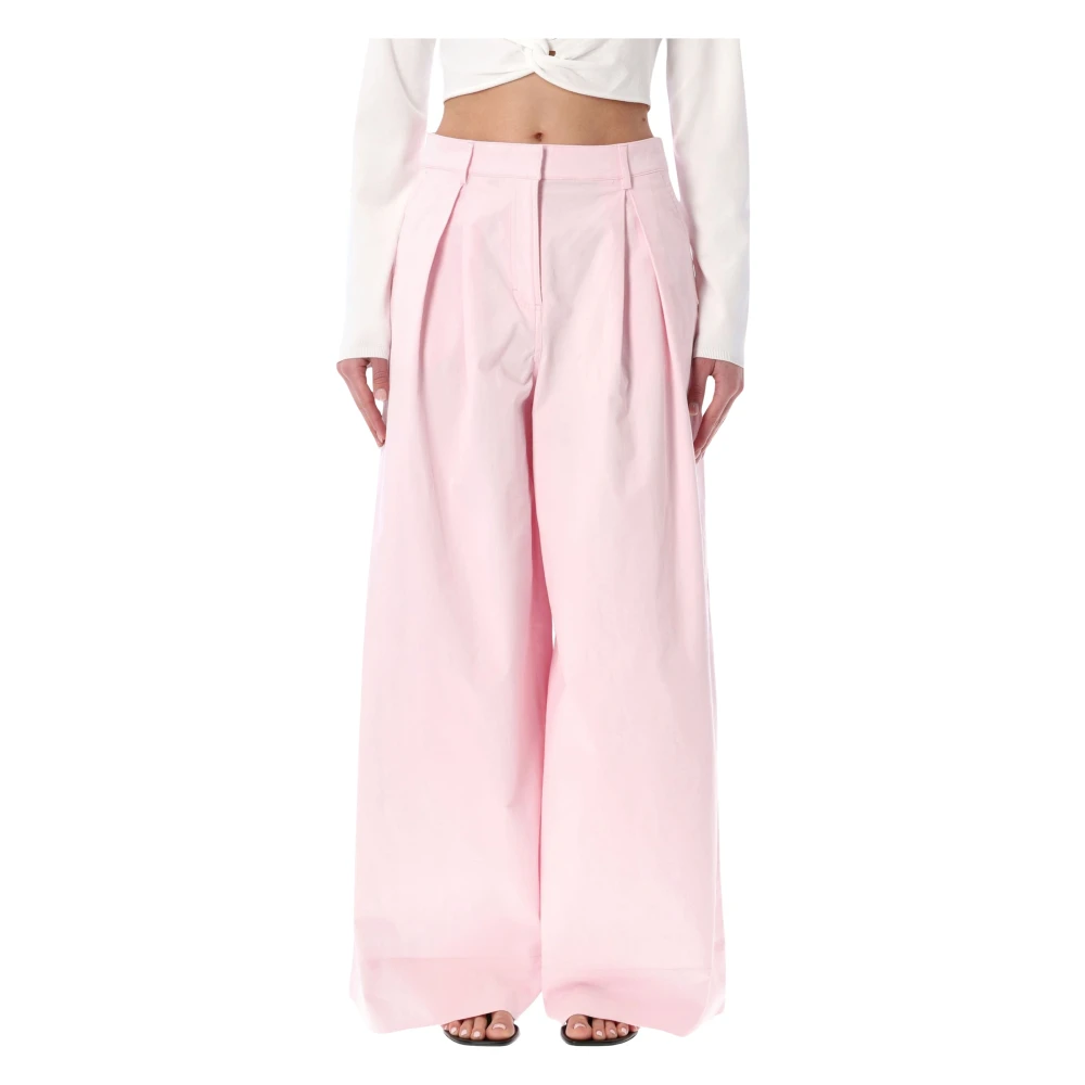 The Garment Pink Wide Trousers, Female, Xs, Avelino Pant