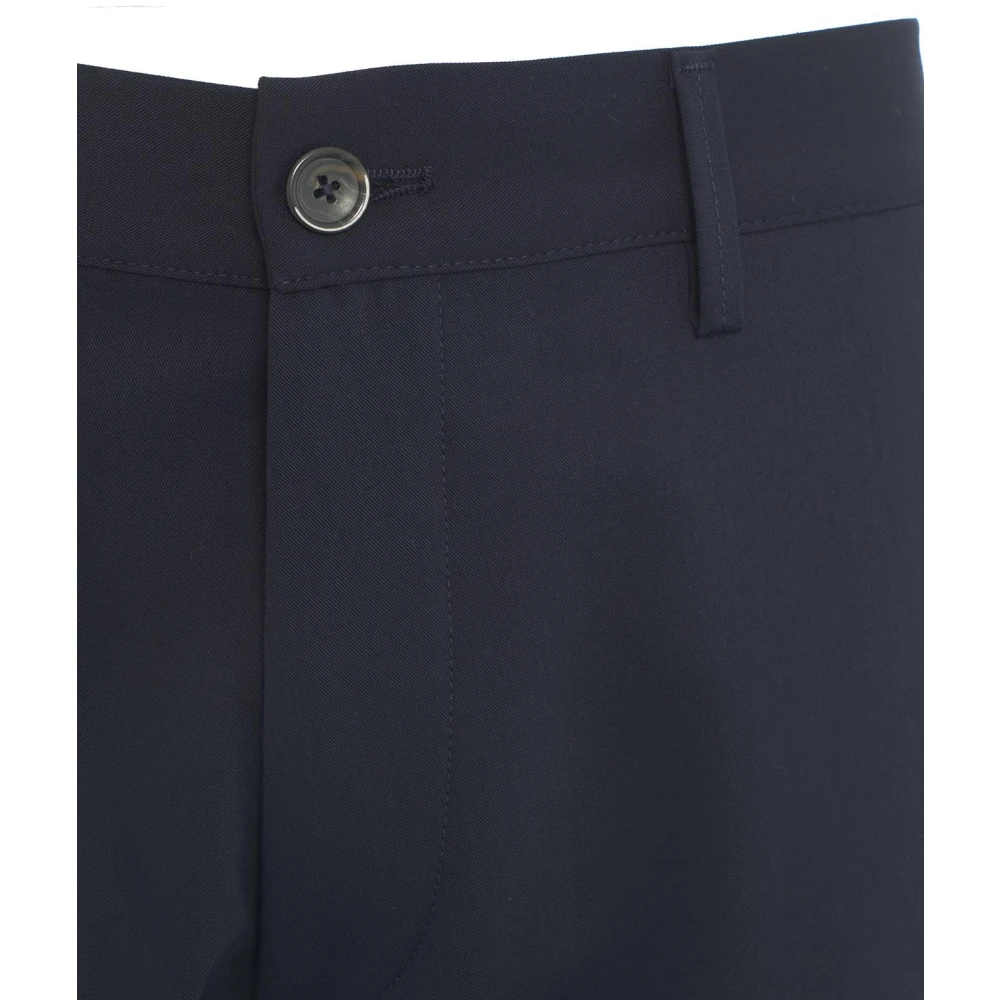 Nine In The Morning Blauwe Broek Aw24 Blue Heren