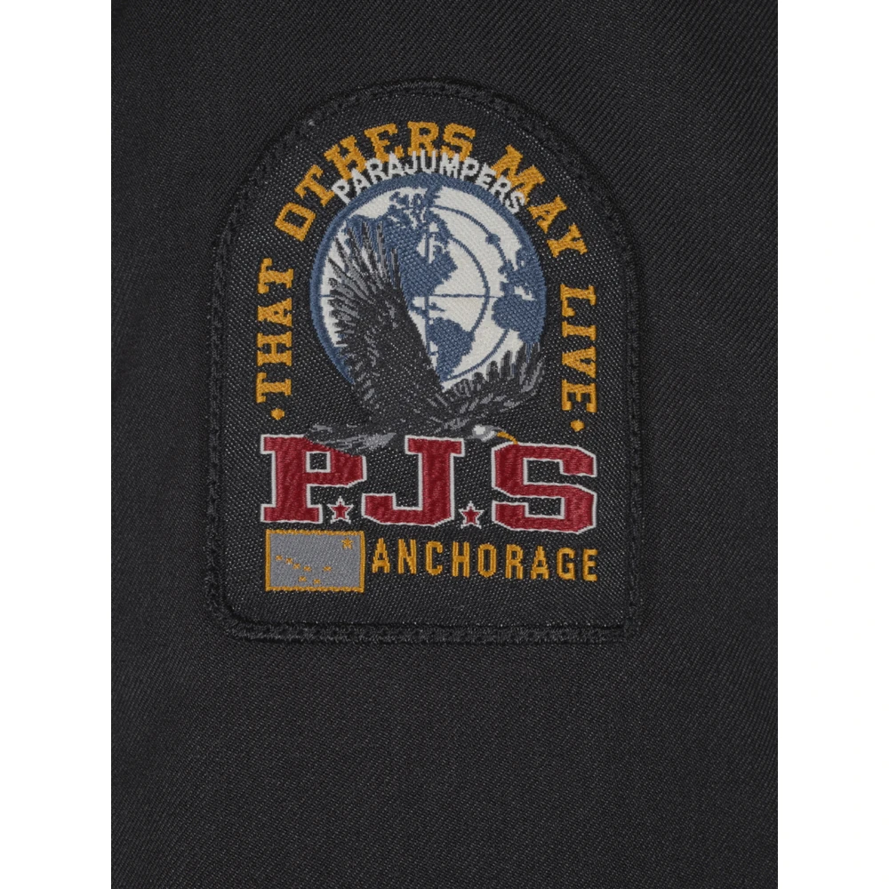 Parajumpers Zwarte Hikari Jassen voor Mannen Black Heren