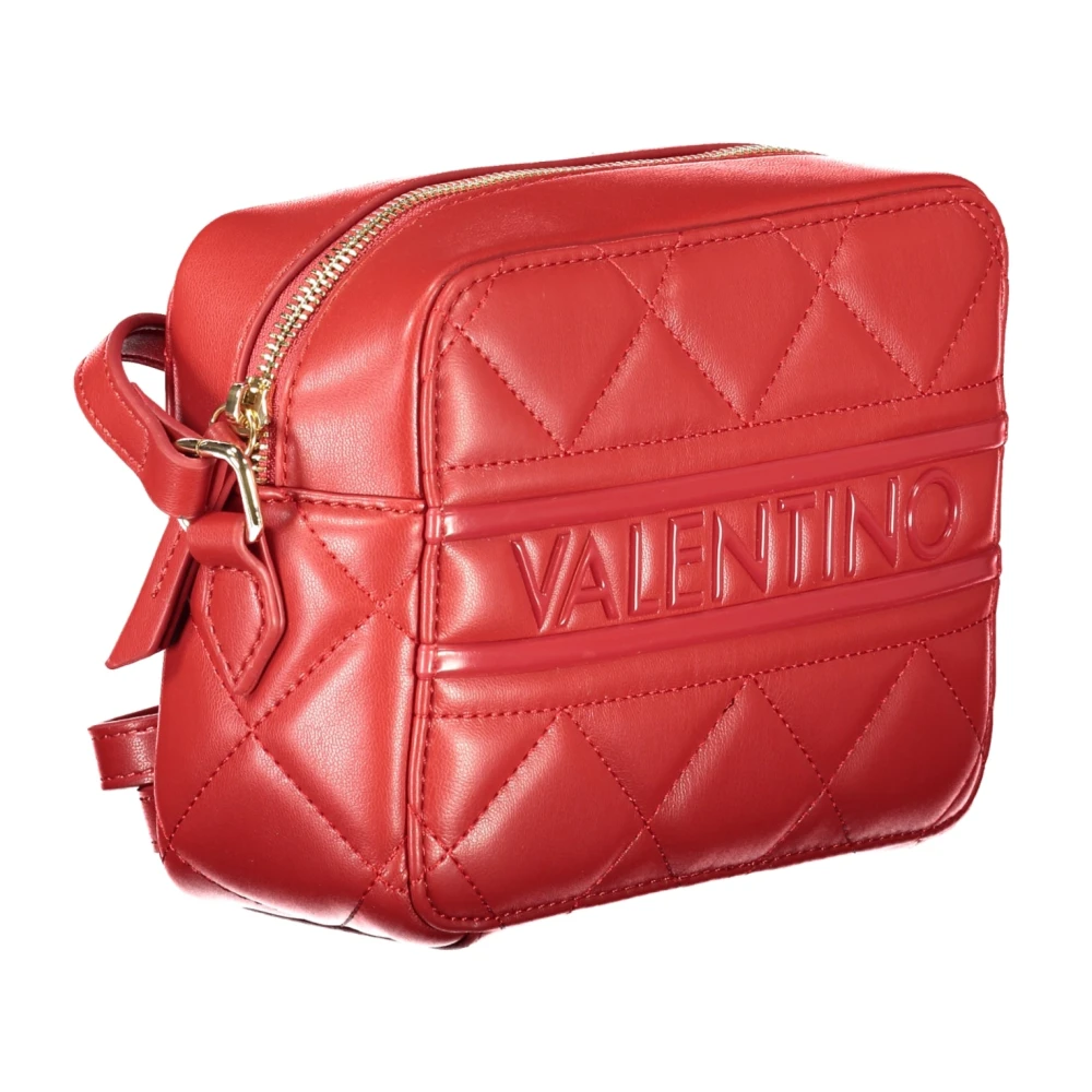 Valentino by Mario Valentino Rode Schoudertas met Verstelbare Band Red Dames