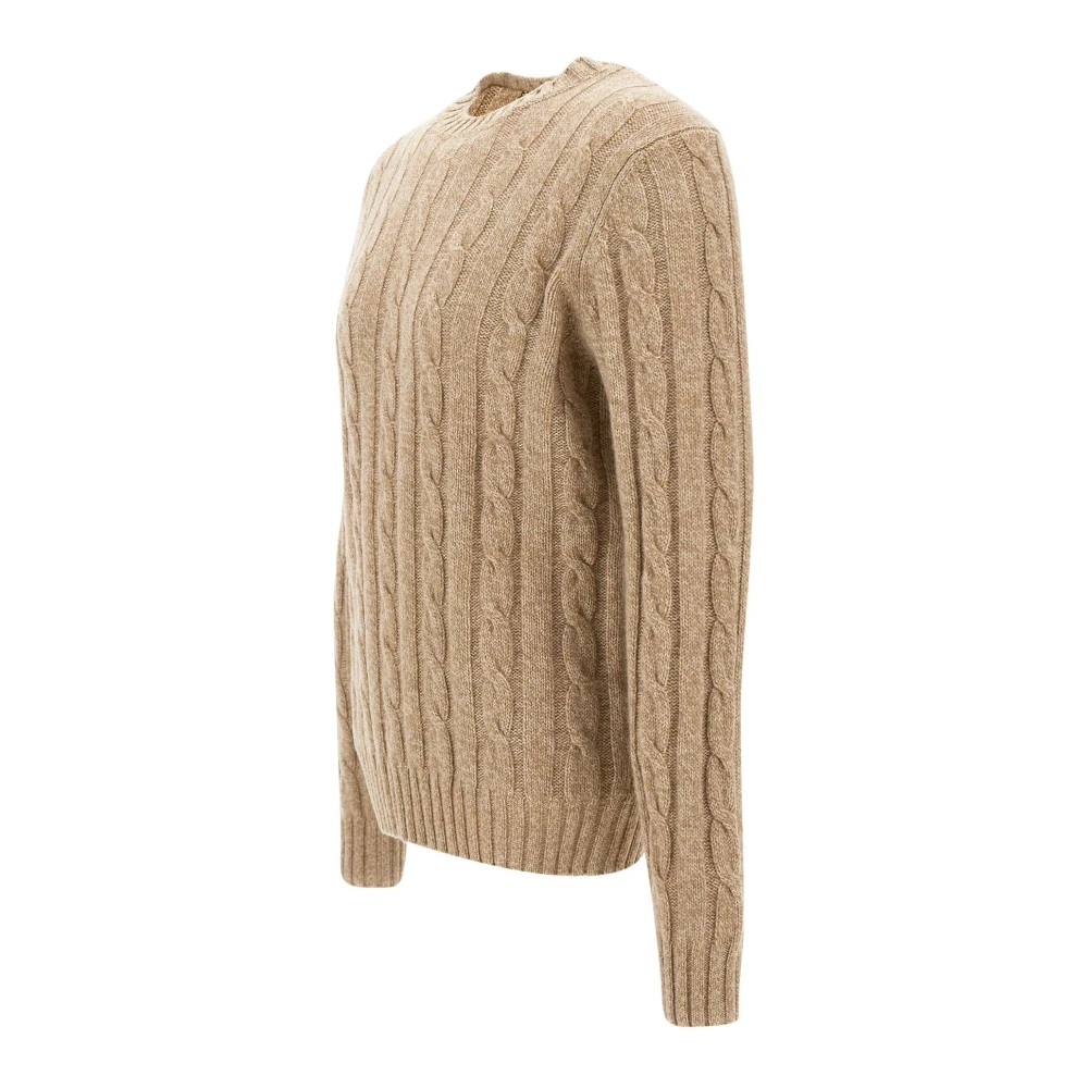 Filippo De Laurentiis Merino Wol Trui Beige Heren