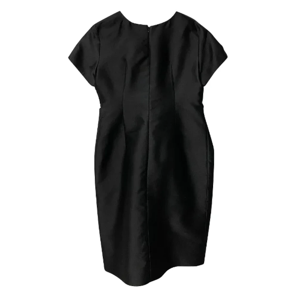 Jil Sander Pre-owned Wool dresses Black Dames