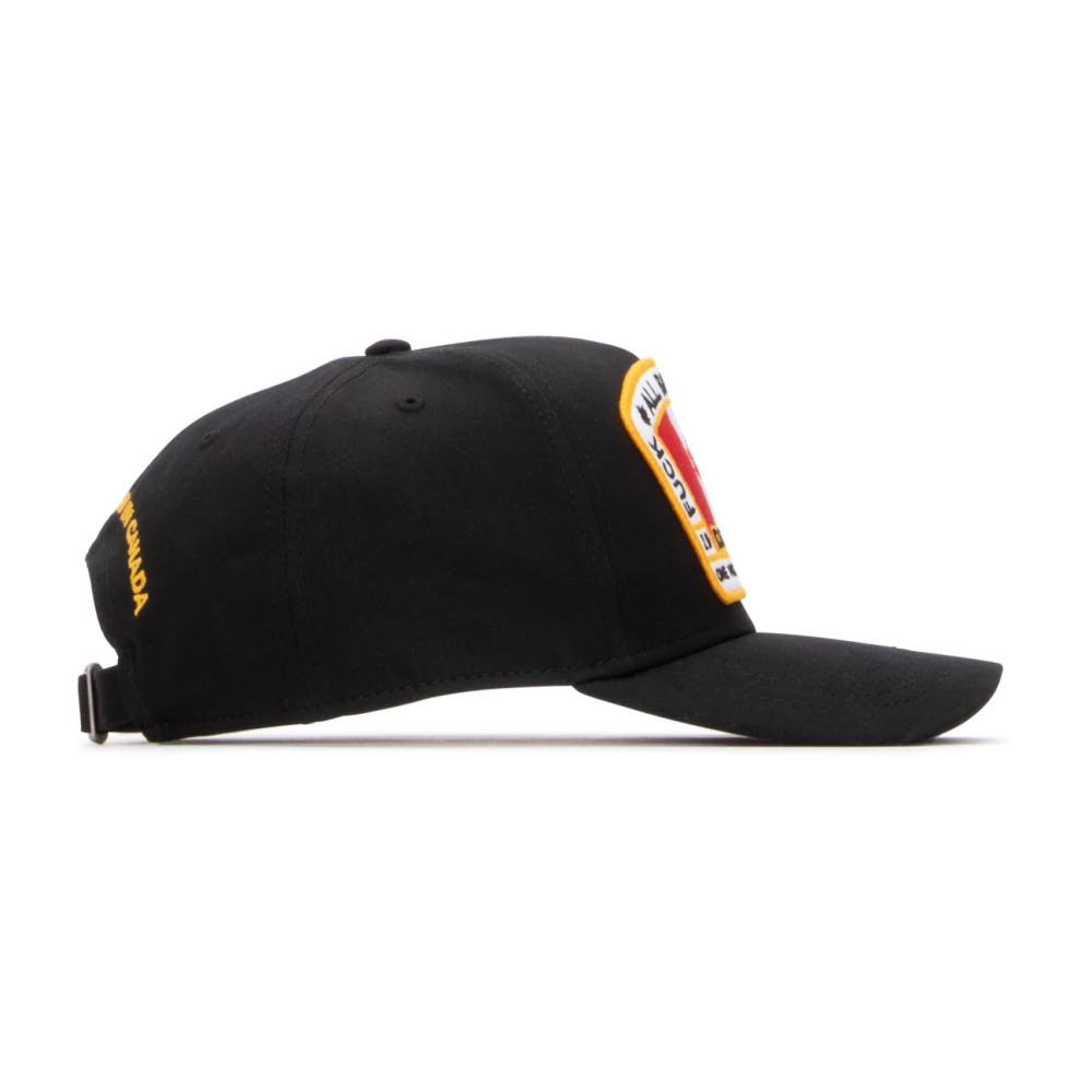 Dsquared2 Stijlvolle Cappelli voor mannen Black Heren