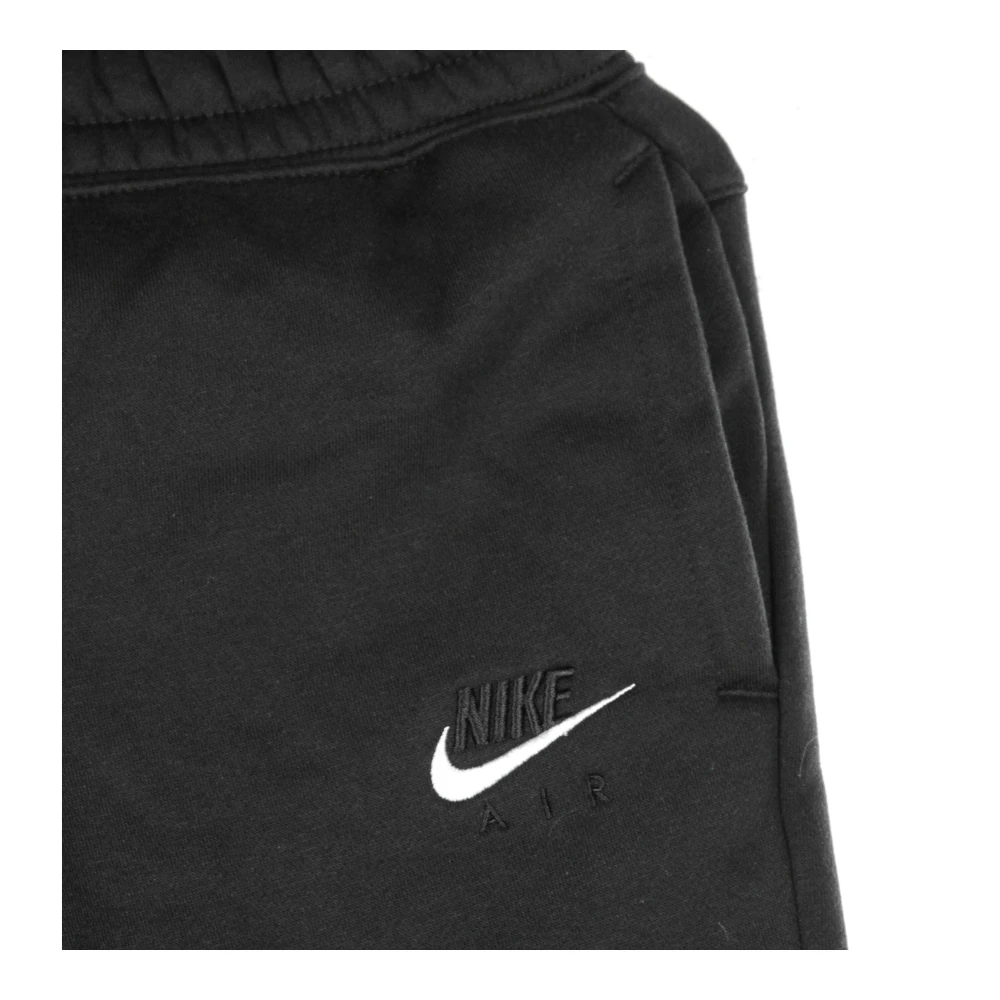 Nike Zwarte Fleece Trainingsbroek Air Pant Black Heren