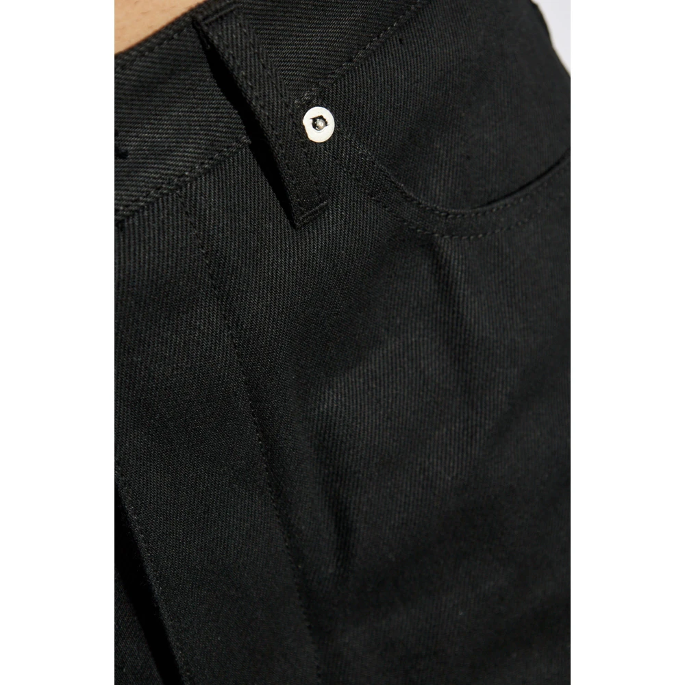 Jil Sander Straight-leg jeans Black Heren