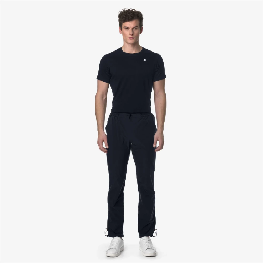 K-way Technische Broek Blue Heren