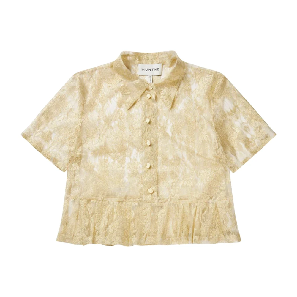 Munthe Women's Yellow Shirts - Shirts - 2XL - Blouses & Shirts