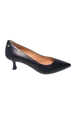 pumps i läder