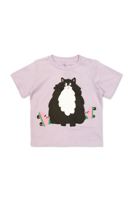 t-shirt-with-cat-motif