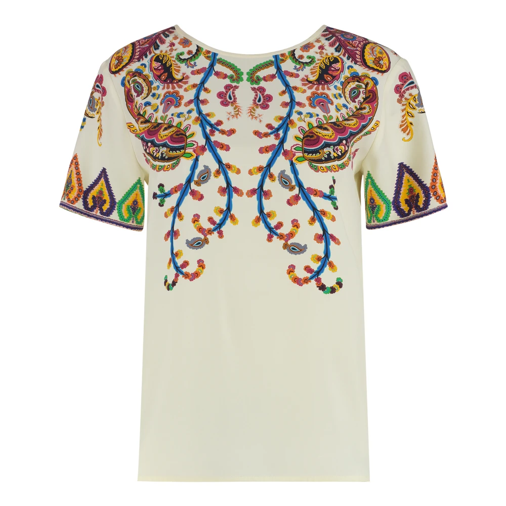 Etro Women's Printed Silk Blouse