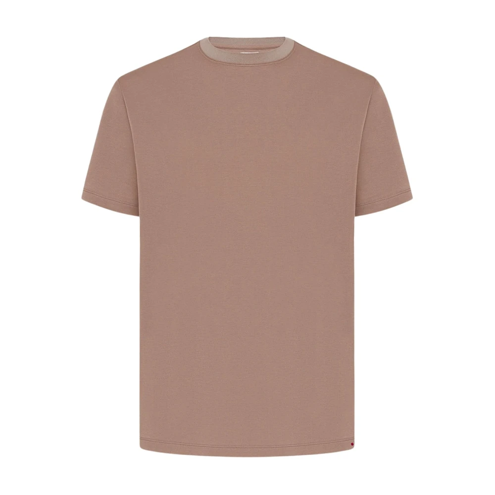 Kiton - Tops > T-Shirts - Purple - Kiton - Modalova