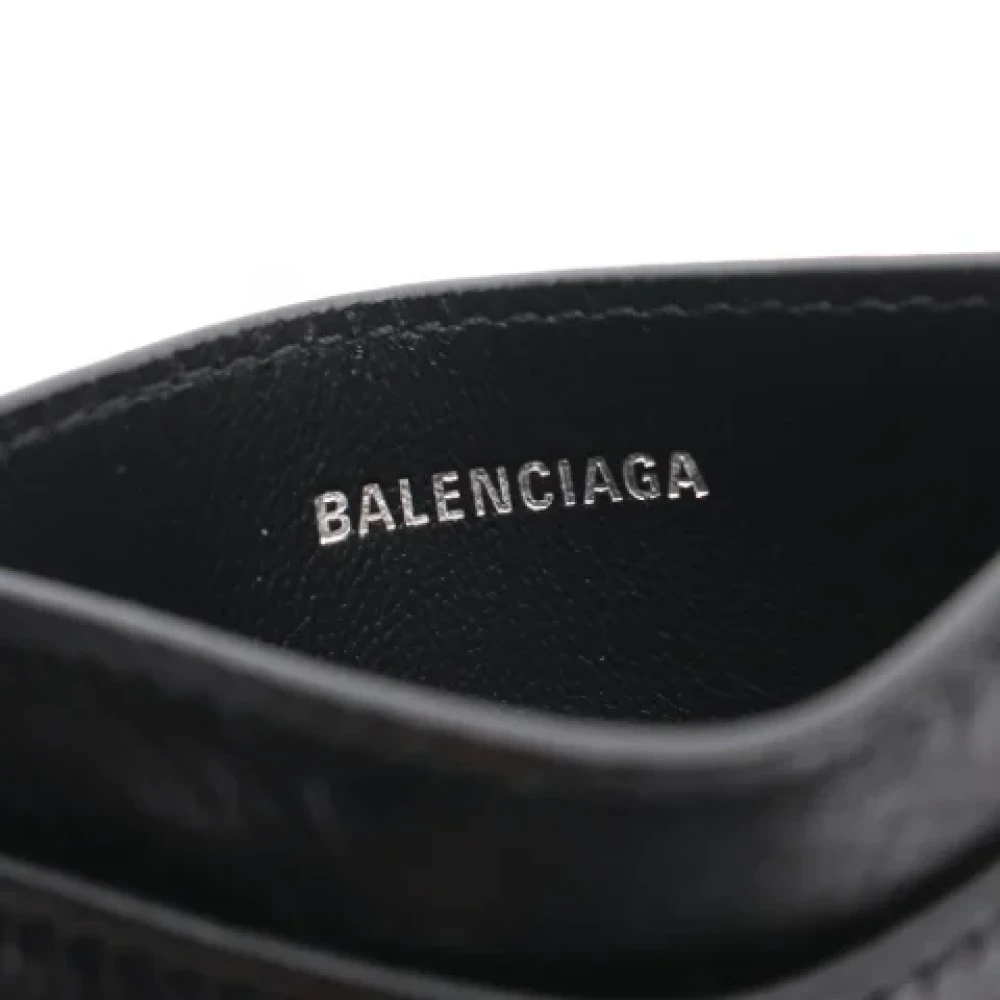 Balenciaga Vintage Pre-owned Leather home-office Black Dames