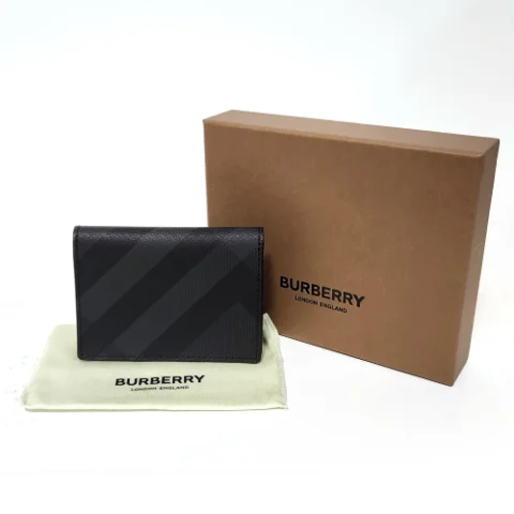 Burberry Vintage Pre-owned Canvas home-office Black Dames