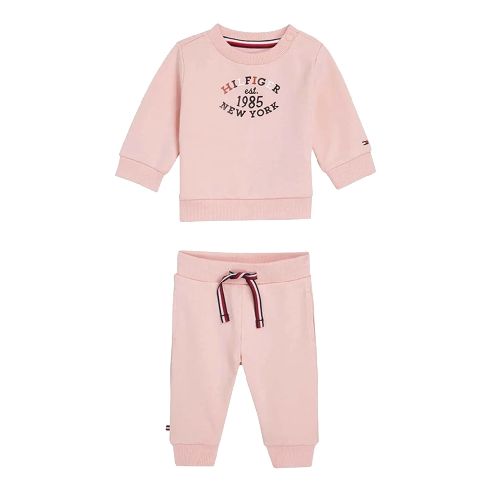 Tommy Hilfiger Ekologisk Bomull Gym Set Pink, Unisex