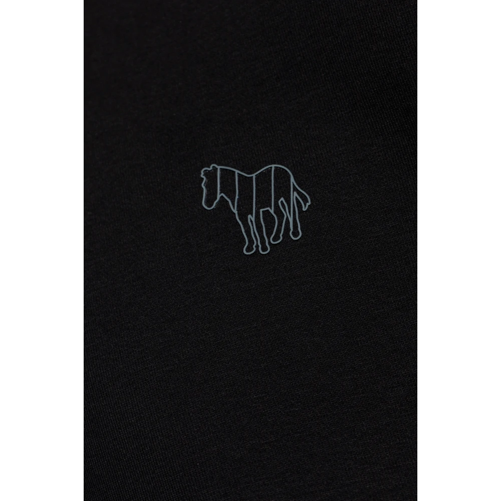 PS By Paul Smith Sweatshirt met logo Black Heren