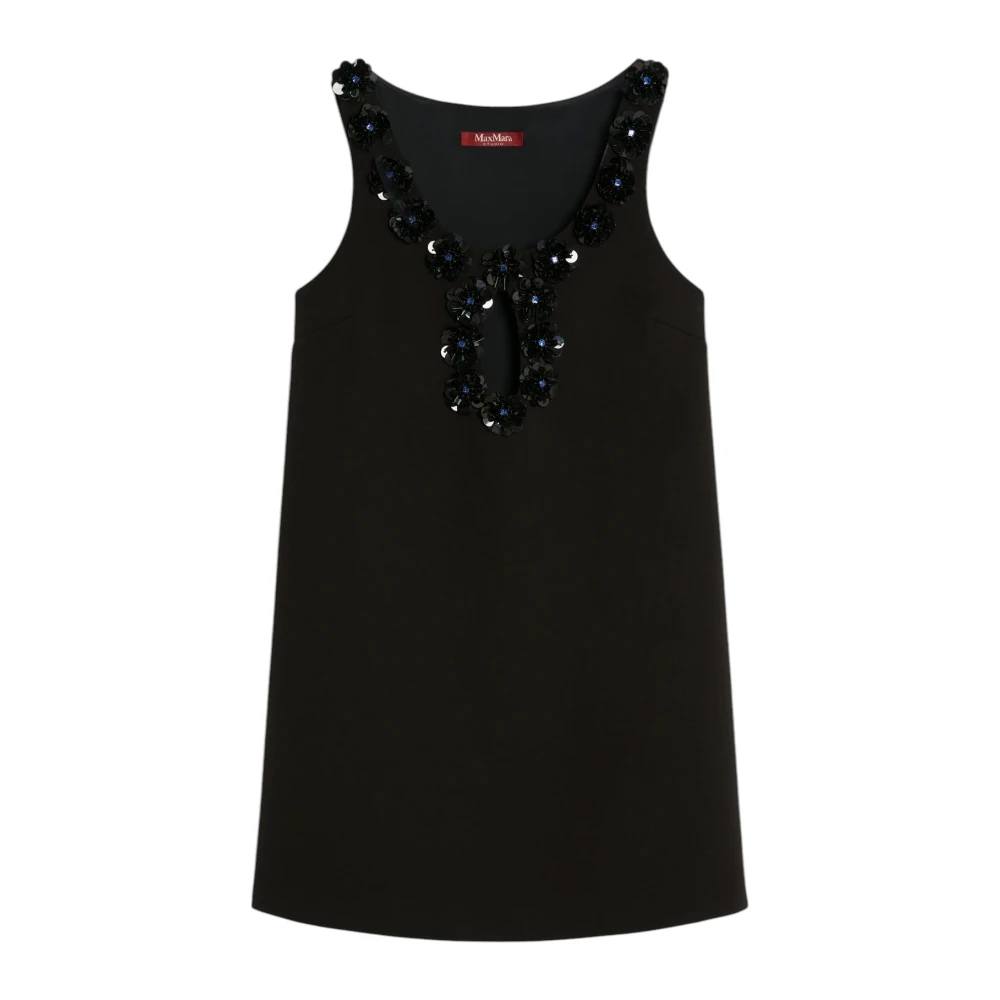 Max Mara Studio Elegante Jurk Black Dames