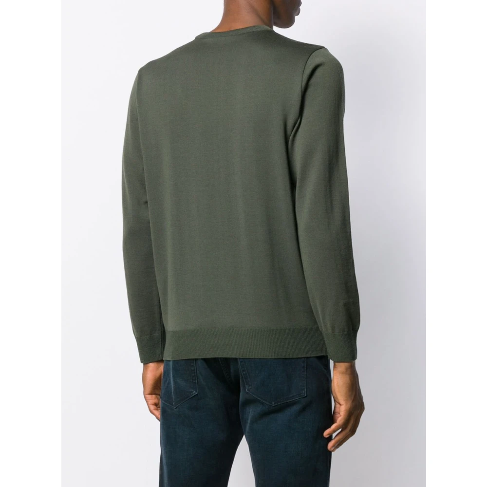 PAUL & SHARK Casual Crewneck Sweatshirt Green Heren
